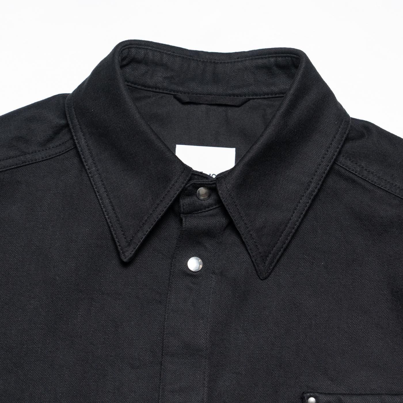 OAMC * OA5SMS15BCT18 Black Denim Shirt * Black