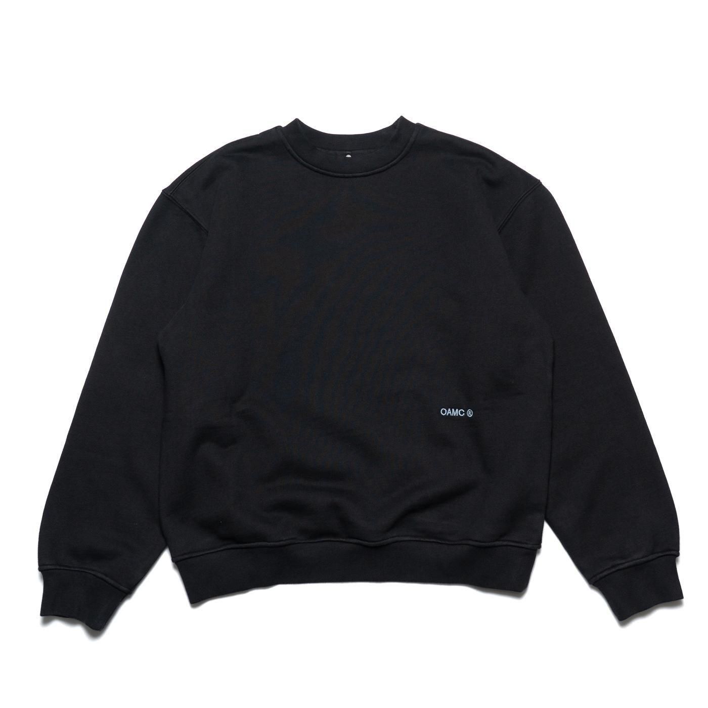OAMC * OASSMFUSAPJE49 Crew Neck With Printed Patch * Black