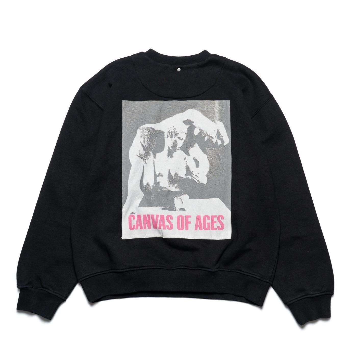 OAMC * OASSMFUSAPJE49 Crew Neck With Printed Patch * Black