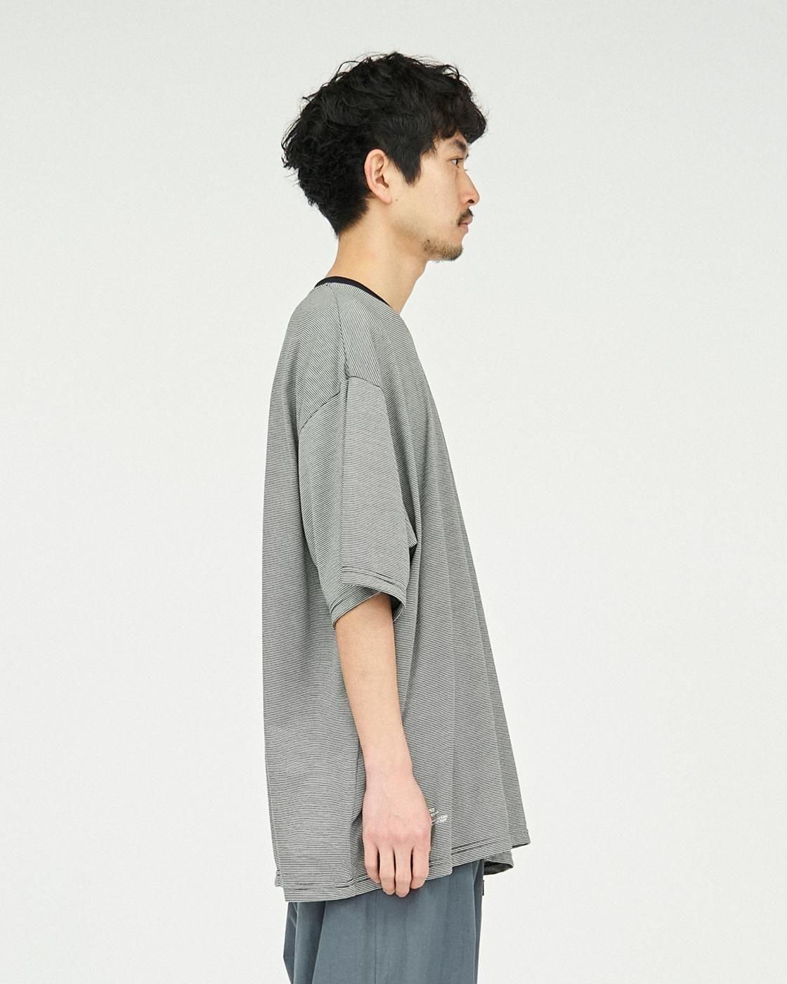 FreshService * FSC252-70033 MICRO BORDER S/S TEE(2Ÿ)