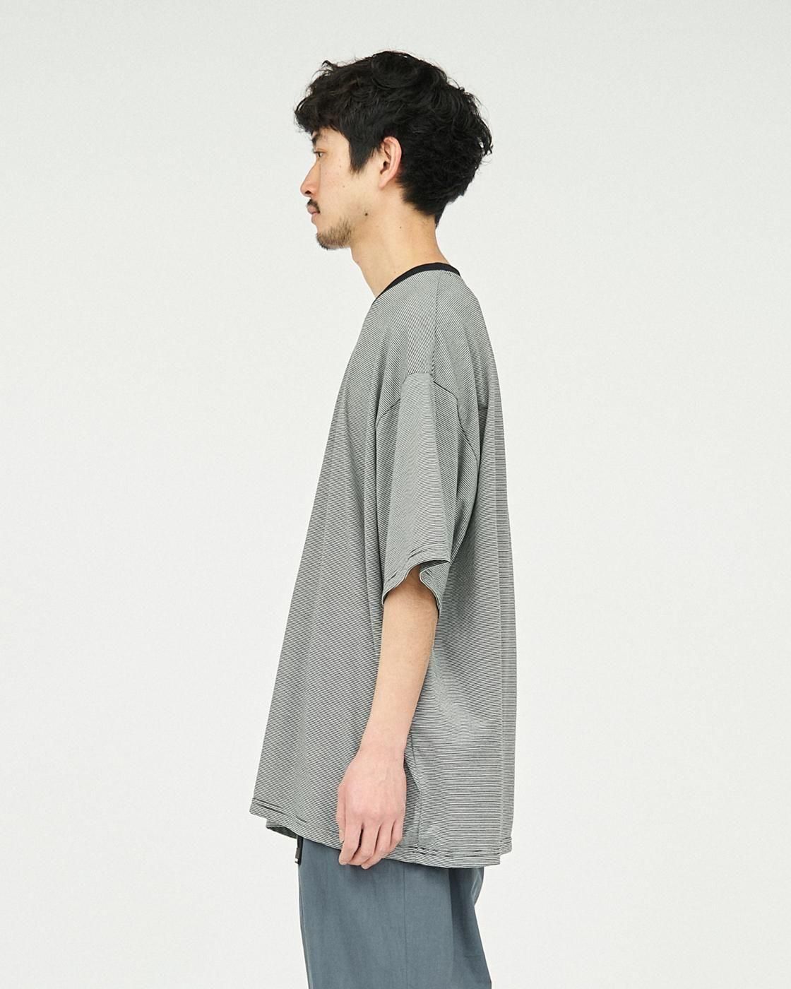 FreshService * FSC252-70033 MICRO BORDER S/S TEE(2Ÿ)