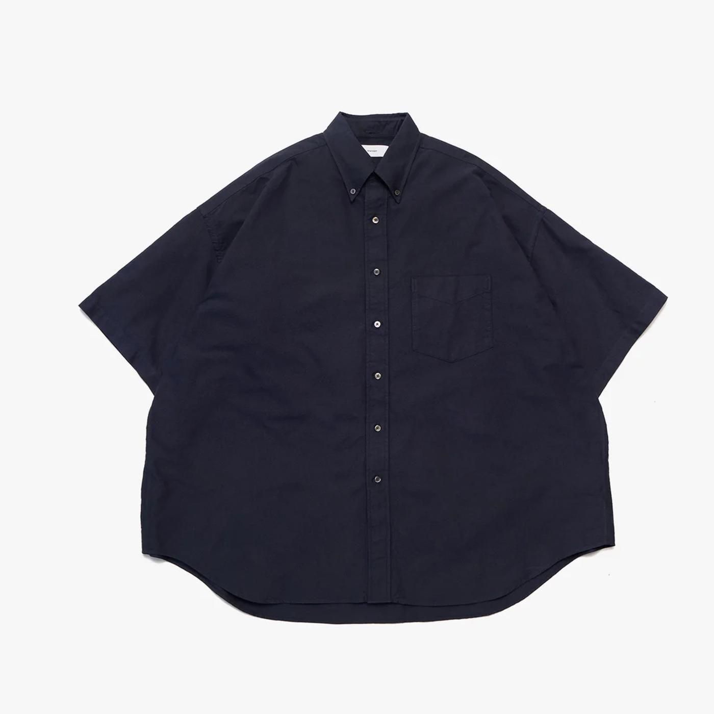 Graphpaper * Oxford S/S Oversized B.D Shirt(5色展開) | public