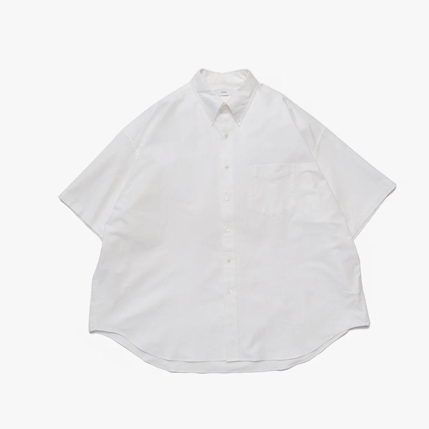 Graphpaper * Oxford S/S Oversized B.D Shirt(5色展開) | public