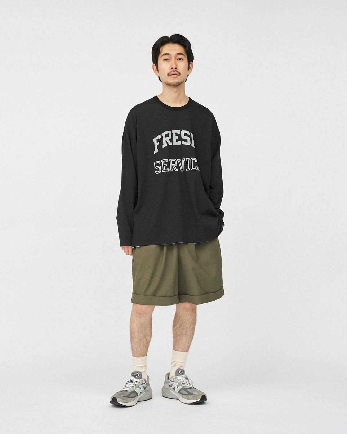 FreshService * FSC252-70041 REVERSIBLE L/S TEE(4Ÿ)