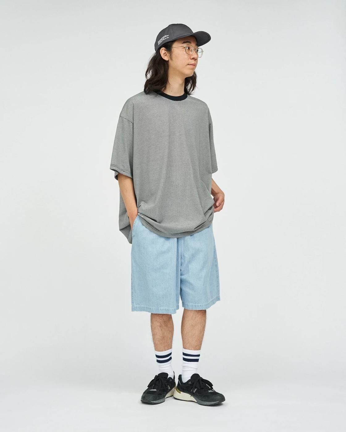 FreshService * FSC252-40047 LIGHT DENIM EASY SHORTS(2Ÿ)