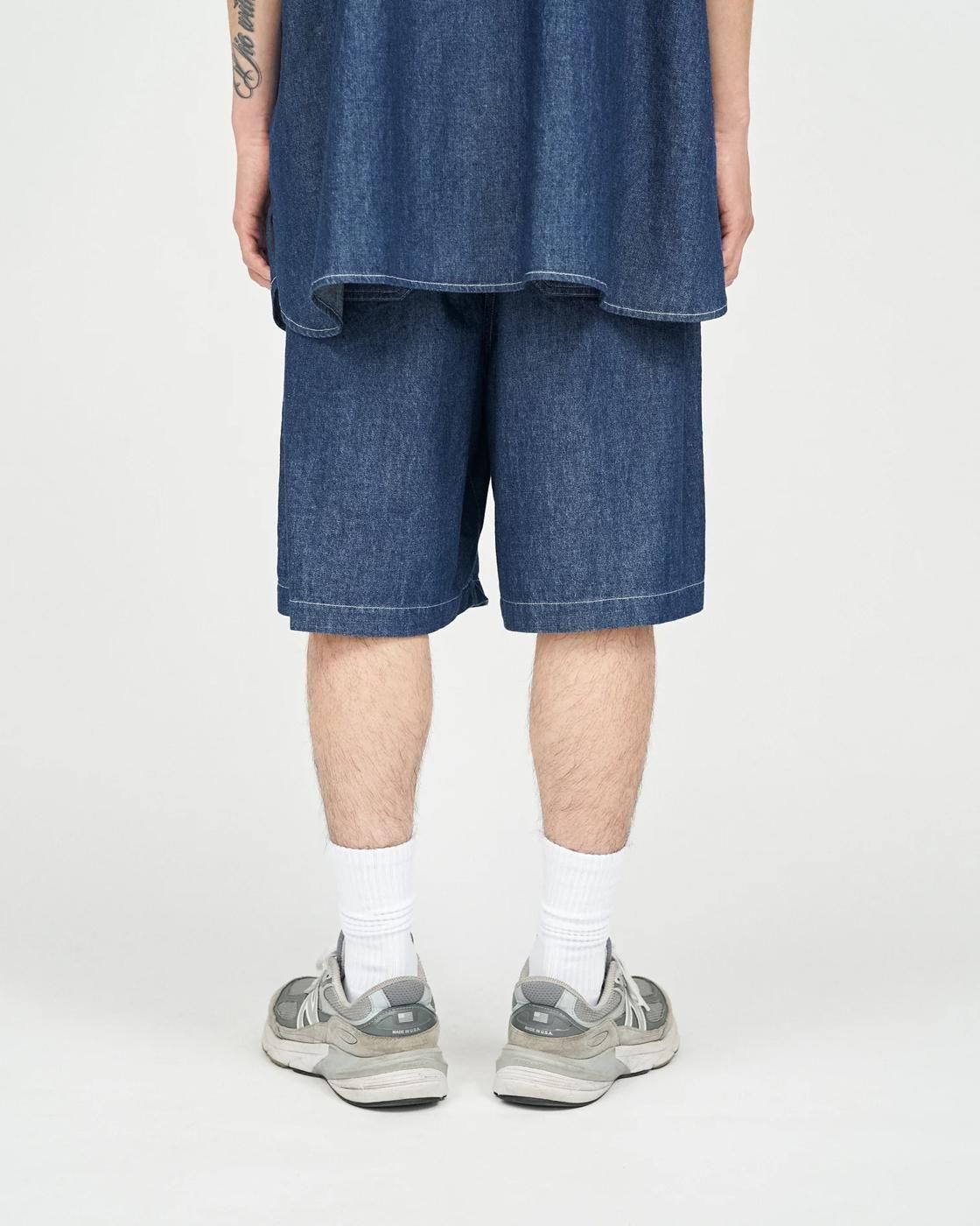 FreshService * FSC252-40047 LIGHT DENIM EASY SHORTS(2Ÿ)