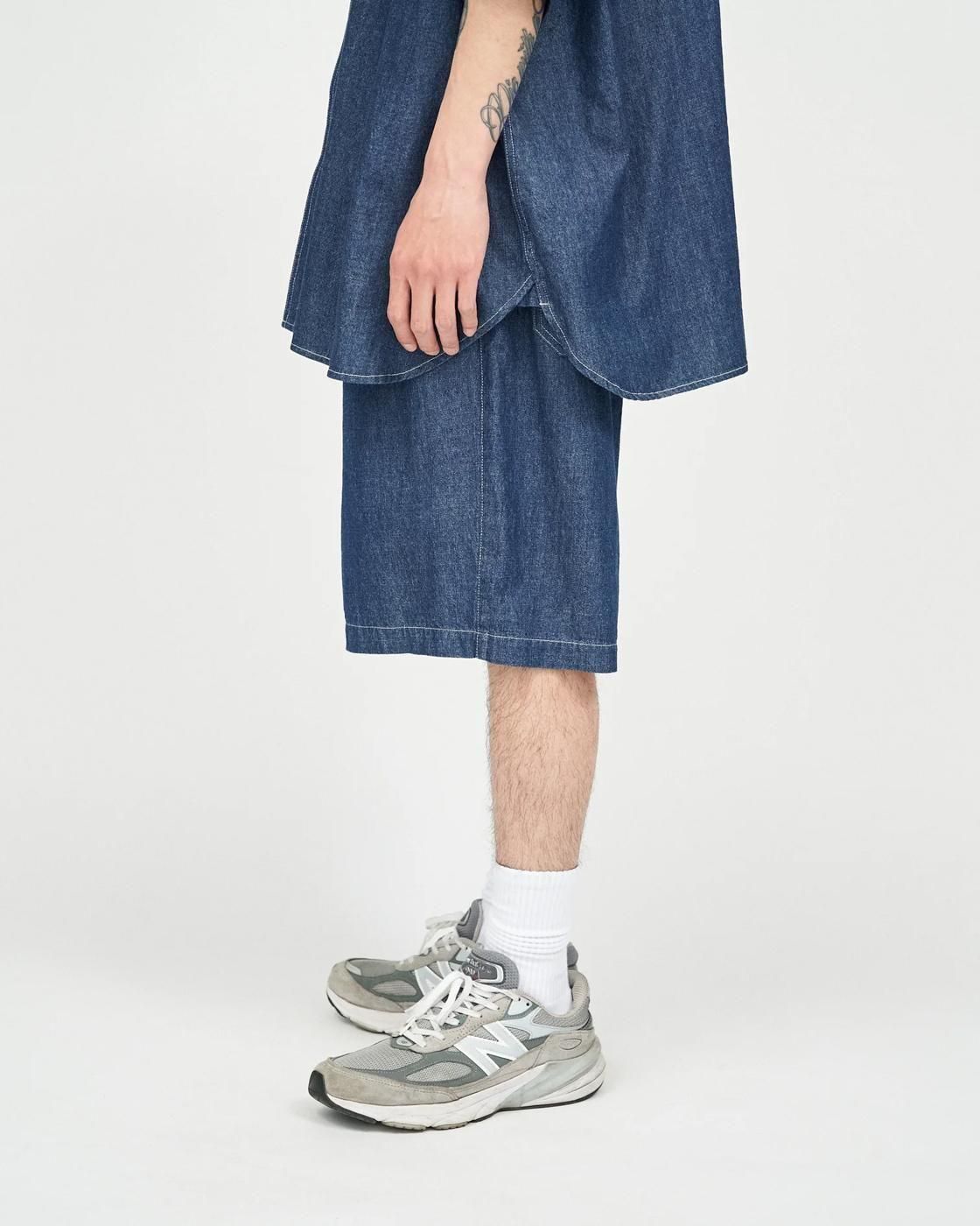 FreshService * FSC252-40047 LIGHT DENIM EASY SHORTS(2Ÿ)