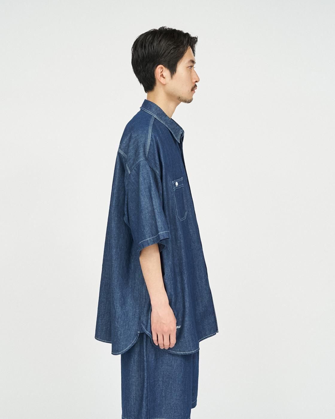 FreshService * FSC252-50046 LIGHT DENIM S/S SHIRT(2Ÿ)