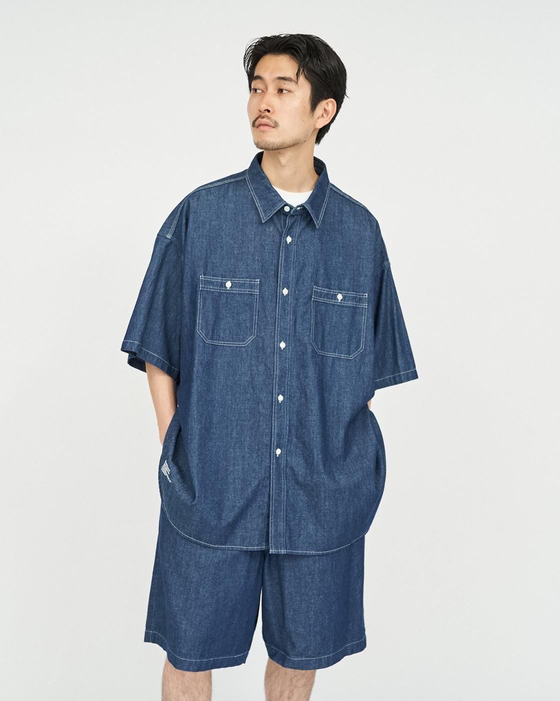 FreshService * FSC252-50046 LIGHT DENIM S/S SHIRT(2Ÿ)