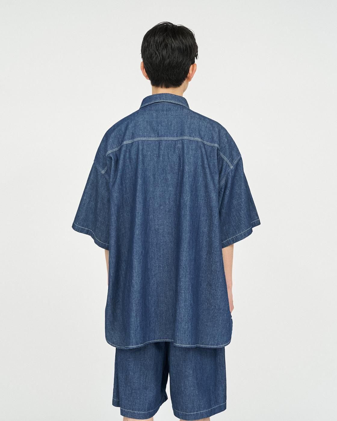 FreshService * FSC252-50046 LIGHT DENIM S/S SHIRT(2Ÿ)