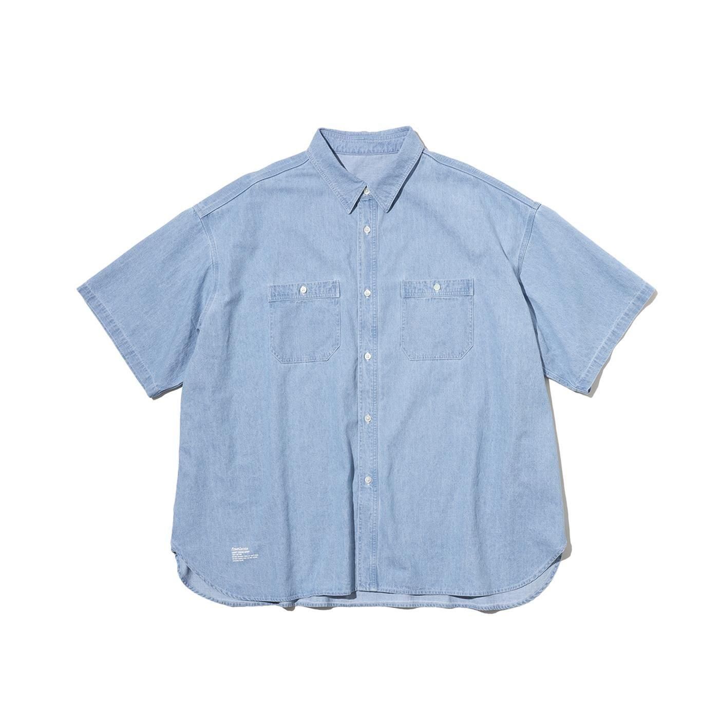 FreshService * FSC252-50046 LIGHT DENIM S/S SHIRT(2Ÿ)