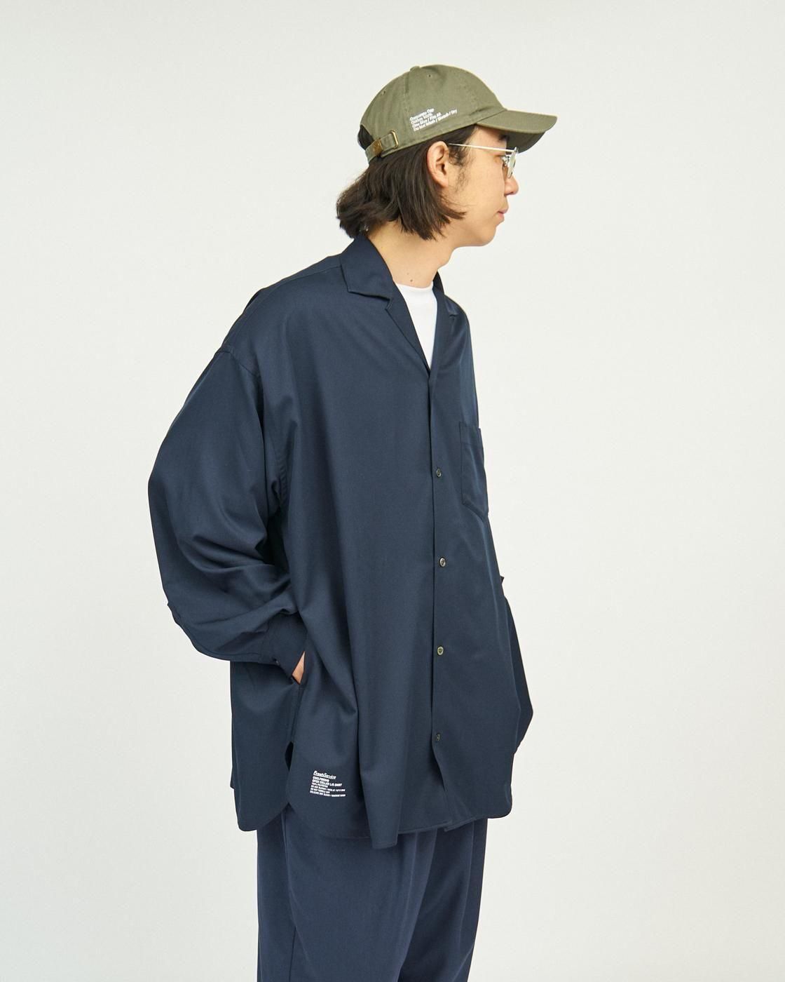 FreshService * COOLFIBER OPEN COLLAR L/S SHIRT(3色展開) | public