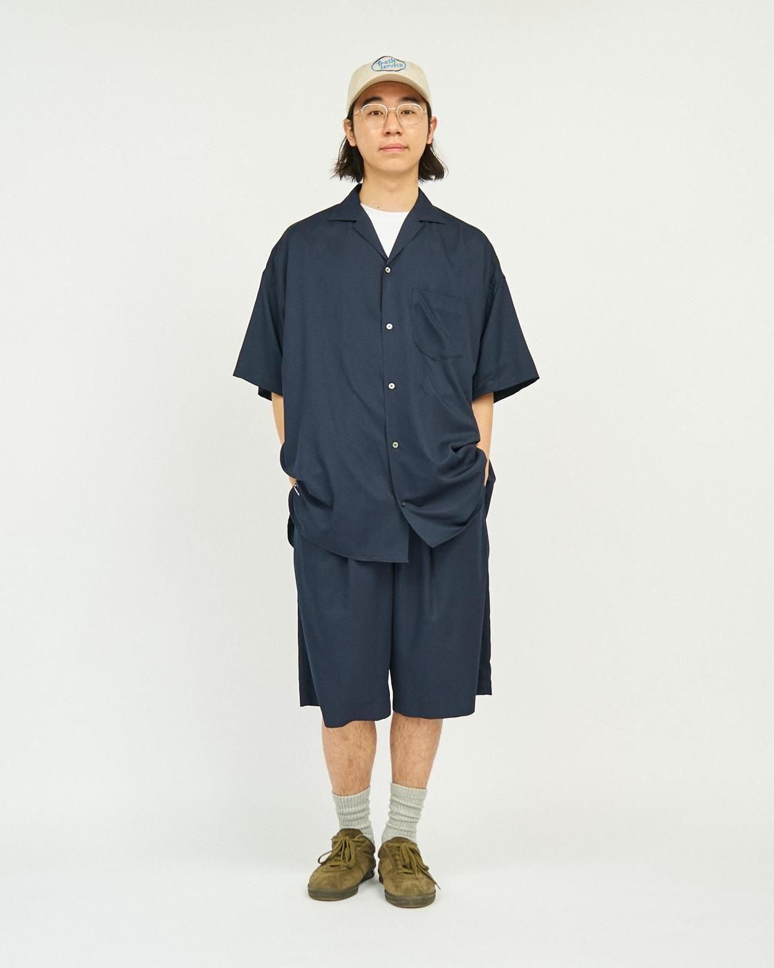 FreshService * COOLFIBER OPEN COLLAR S/S SHIRT(3色展開) | public
