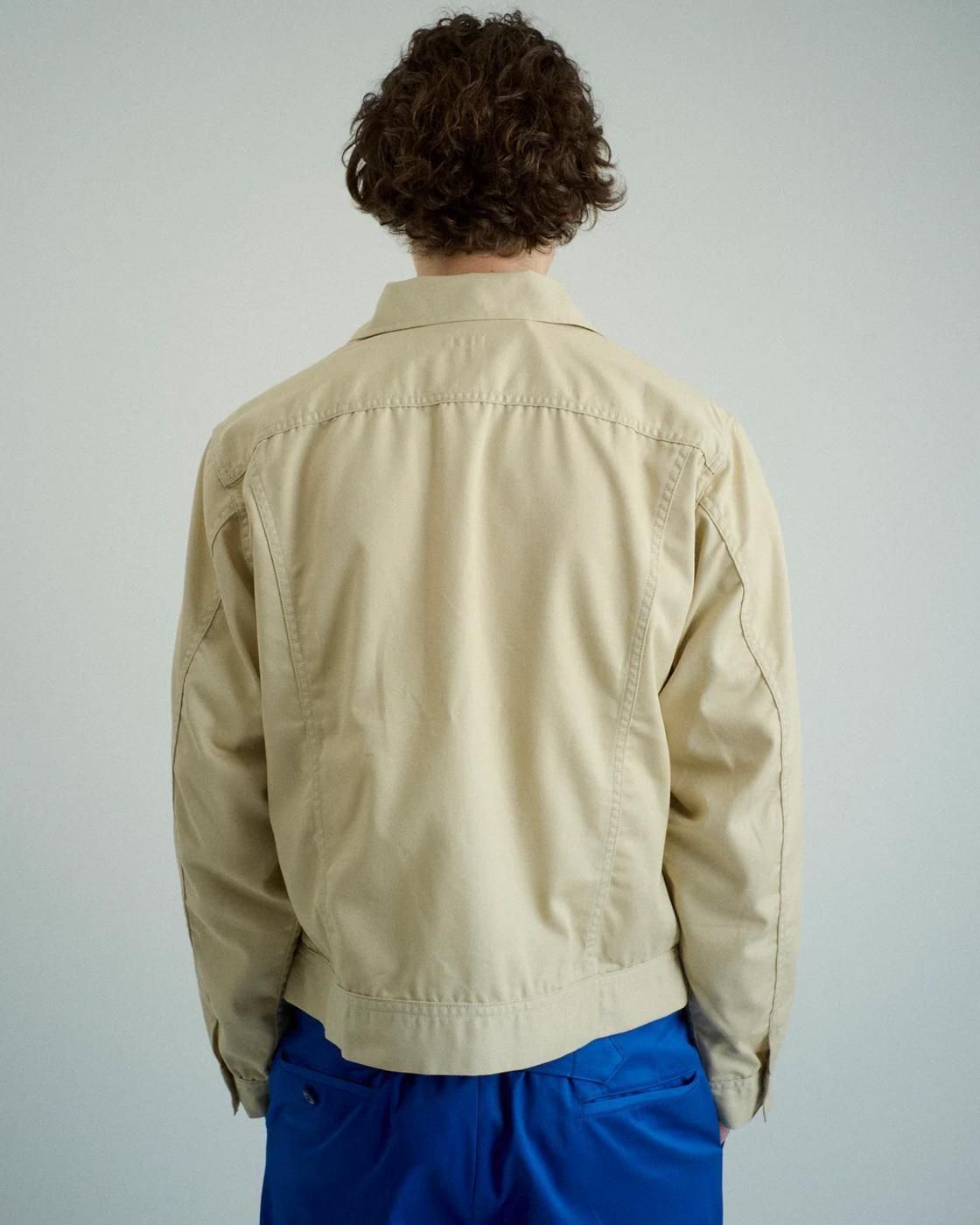 FOUNDOUR * 25AW FD252010 TWILL JACKET * Beige