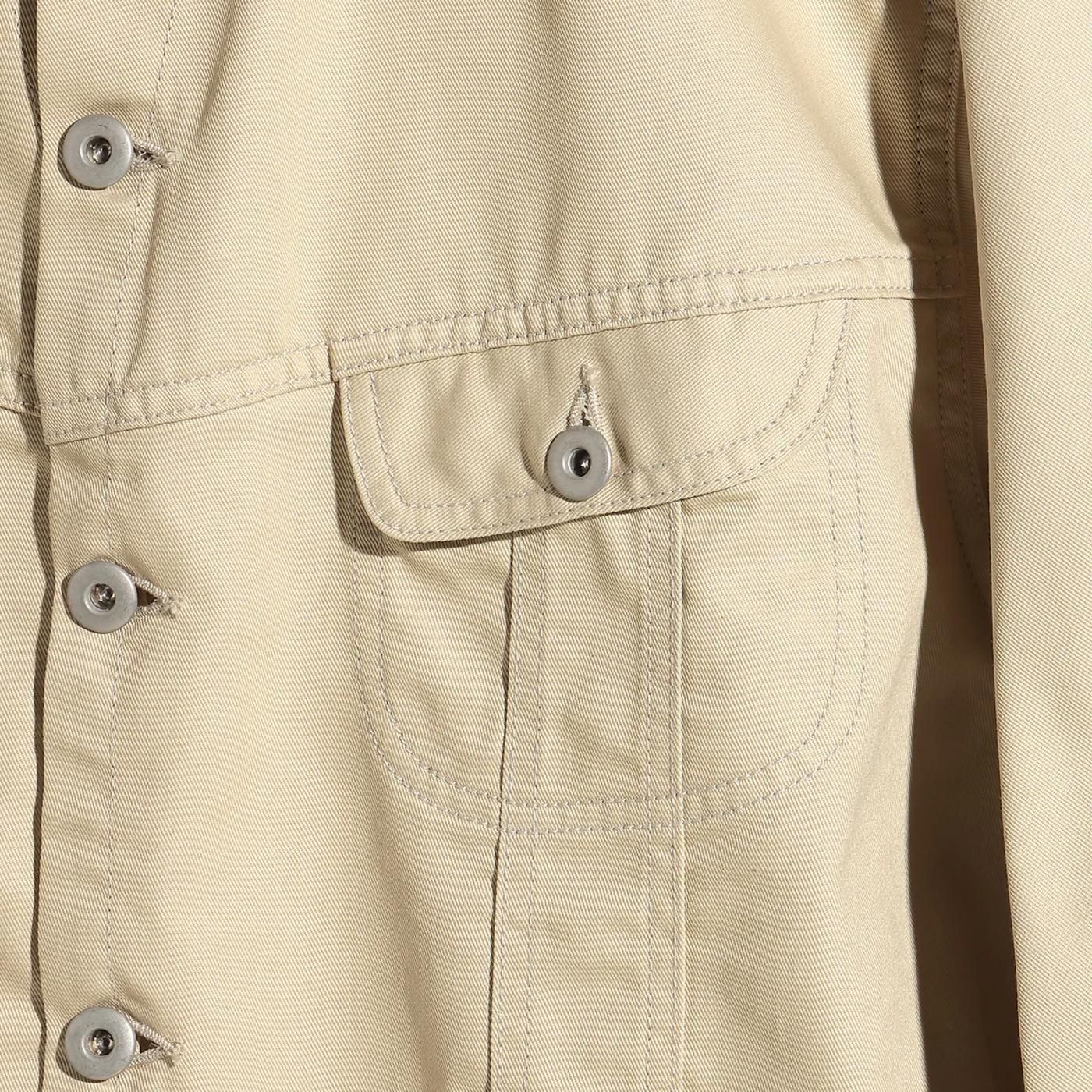 FOUNDOUR * 25AW FD252010 TWILL JACKET * Beige