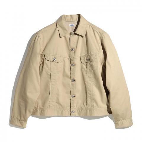 FOUNDOUR * 25AW FD252010 TWILL JACKET * Beige