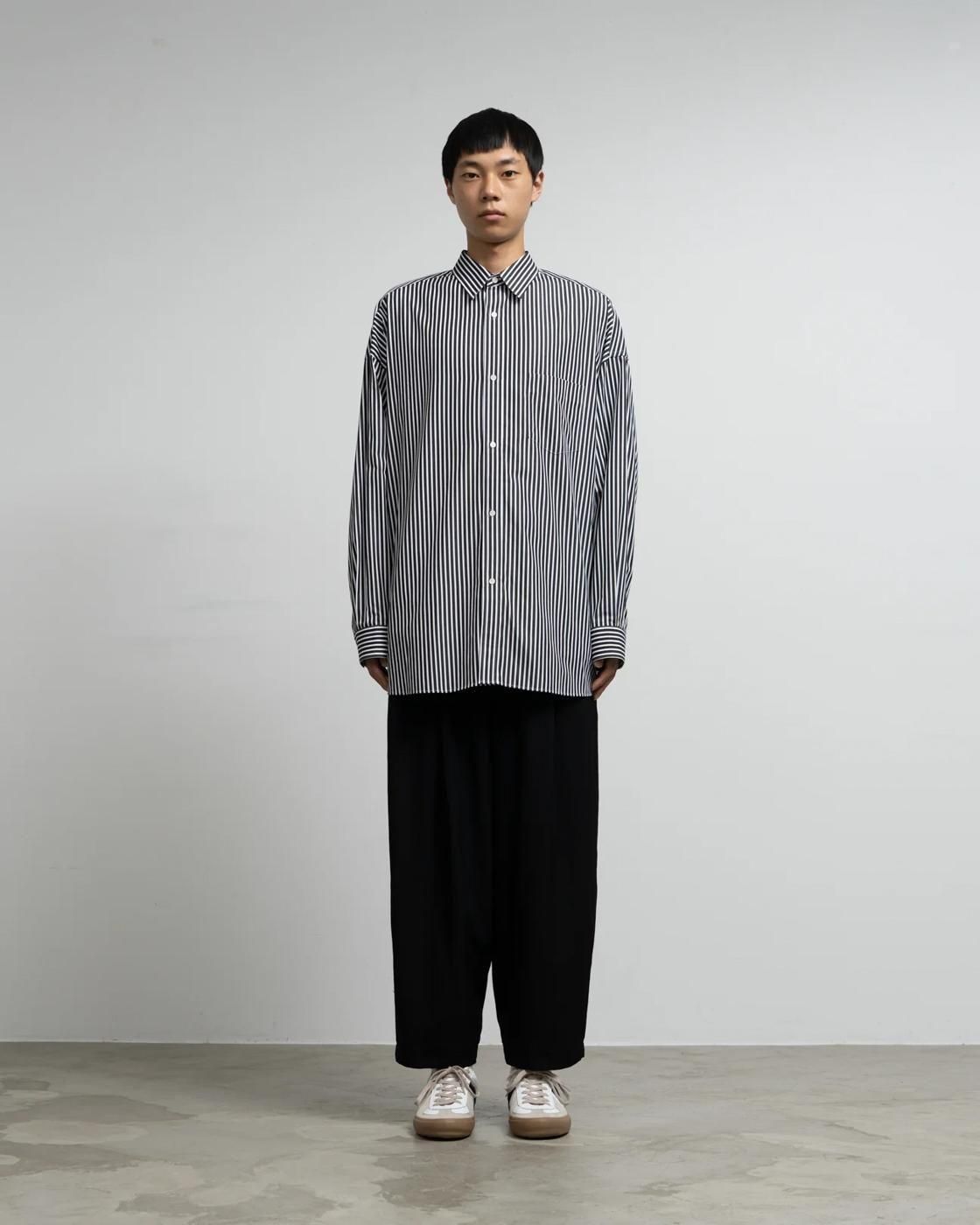 Graphpaper * High Count Regular Collar Round Cut Oversized Shirt
