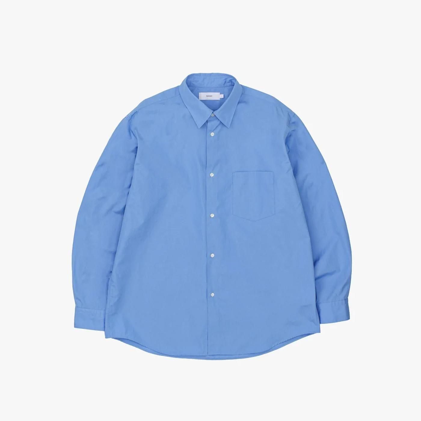 Graphpaper * High Count Regular Collar Round Cut Oversized Shirt(4Ÿ)