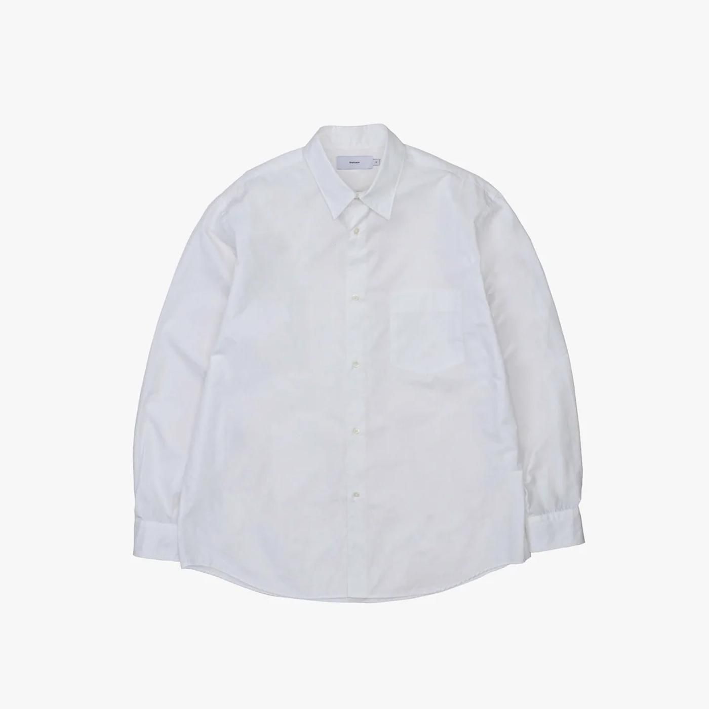 Graphpaper * High Count Regular Collar Round Cut Oversized Shirt(4Ÿ)