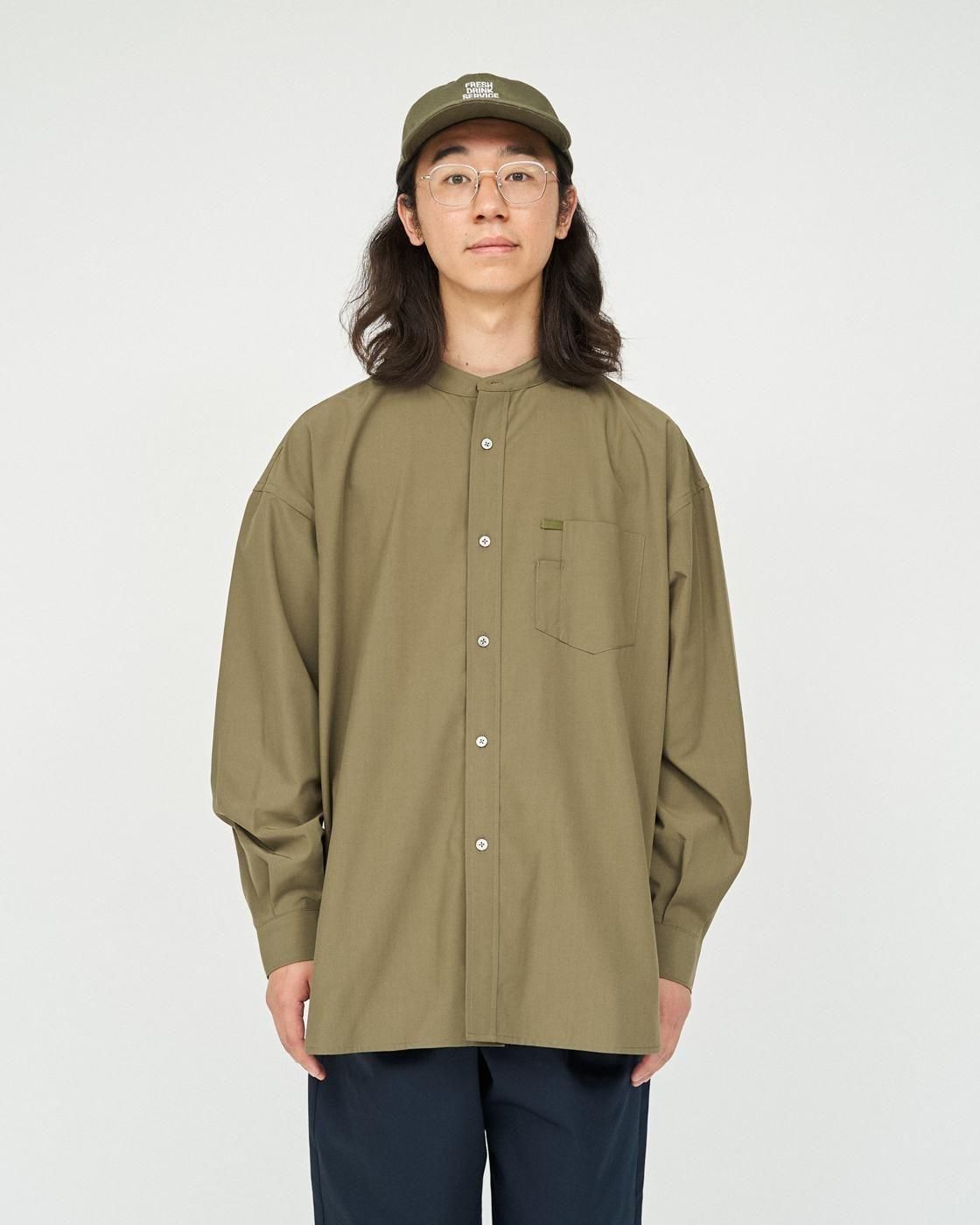 FreshService * SERVICE WORK BAND COLLAR SHIRT(4Ÿ)