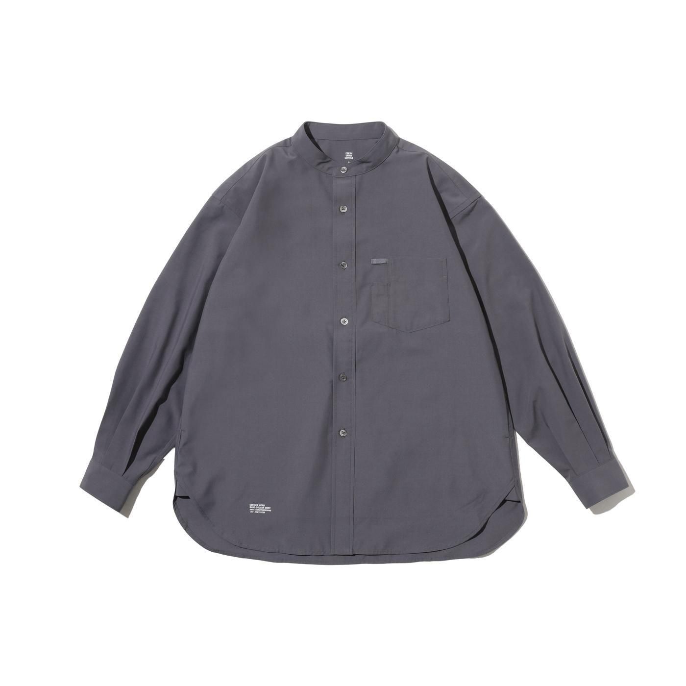 FreshService * SERVICE WORK BAND COLLAR SHIRT(4色展開) | public
