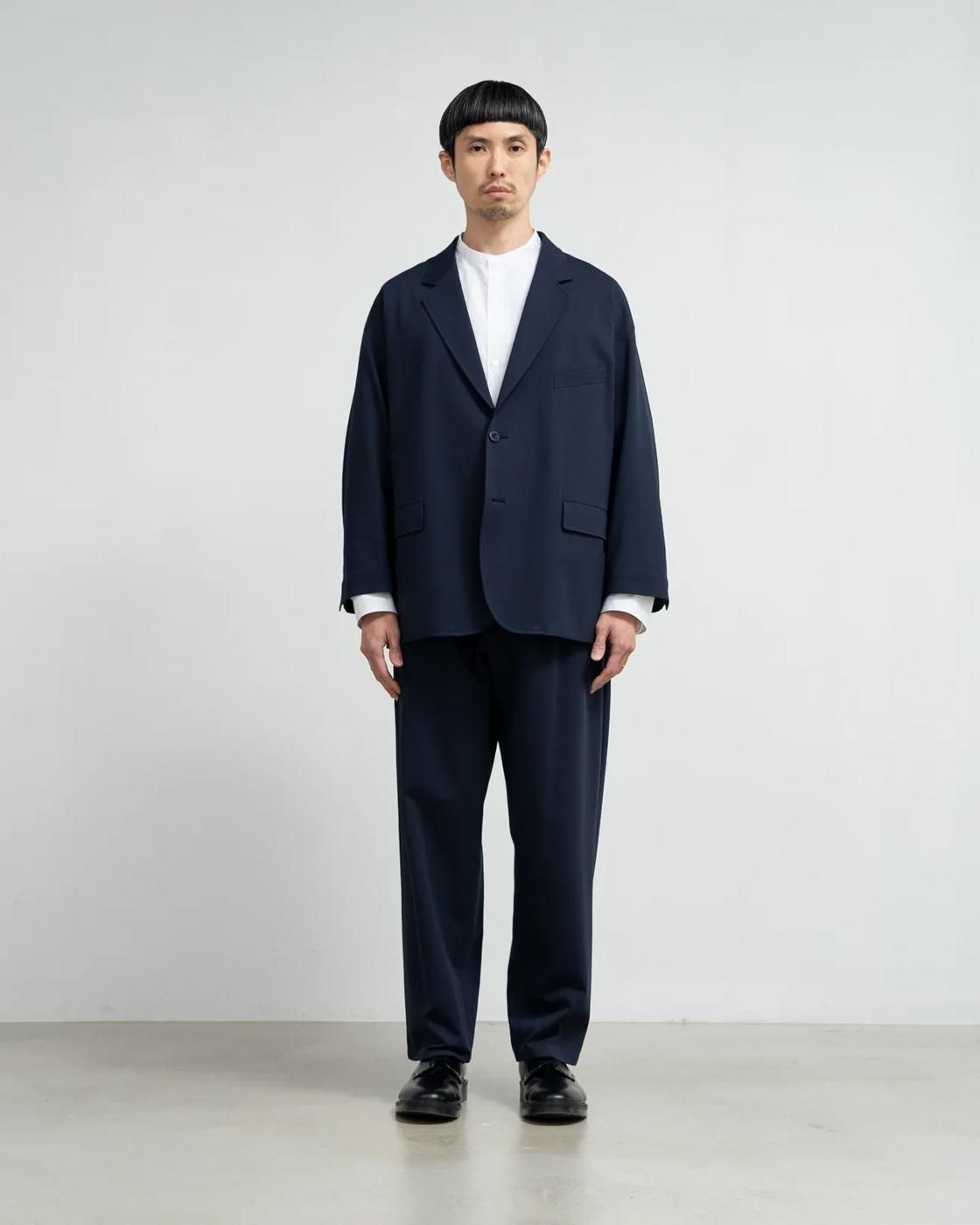 Graphpaper * GM253-40042B Compact Ponte Wide Tapered Chef Pants(2Ÿ)