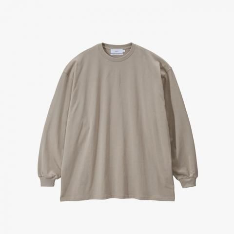 Graphpaper * GM253-70305 Tri Spun Cotton L/S Oversized Tee(6Ÿ)