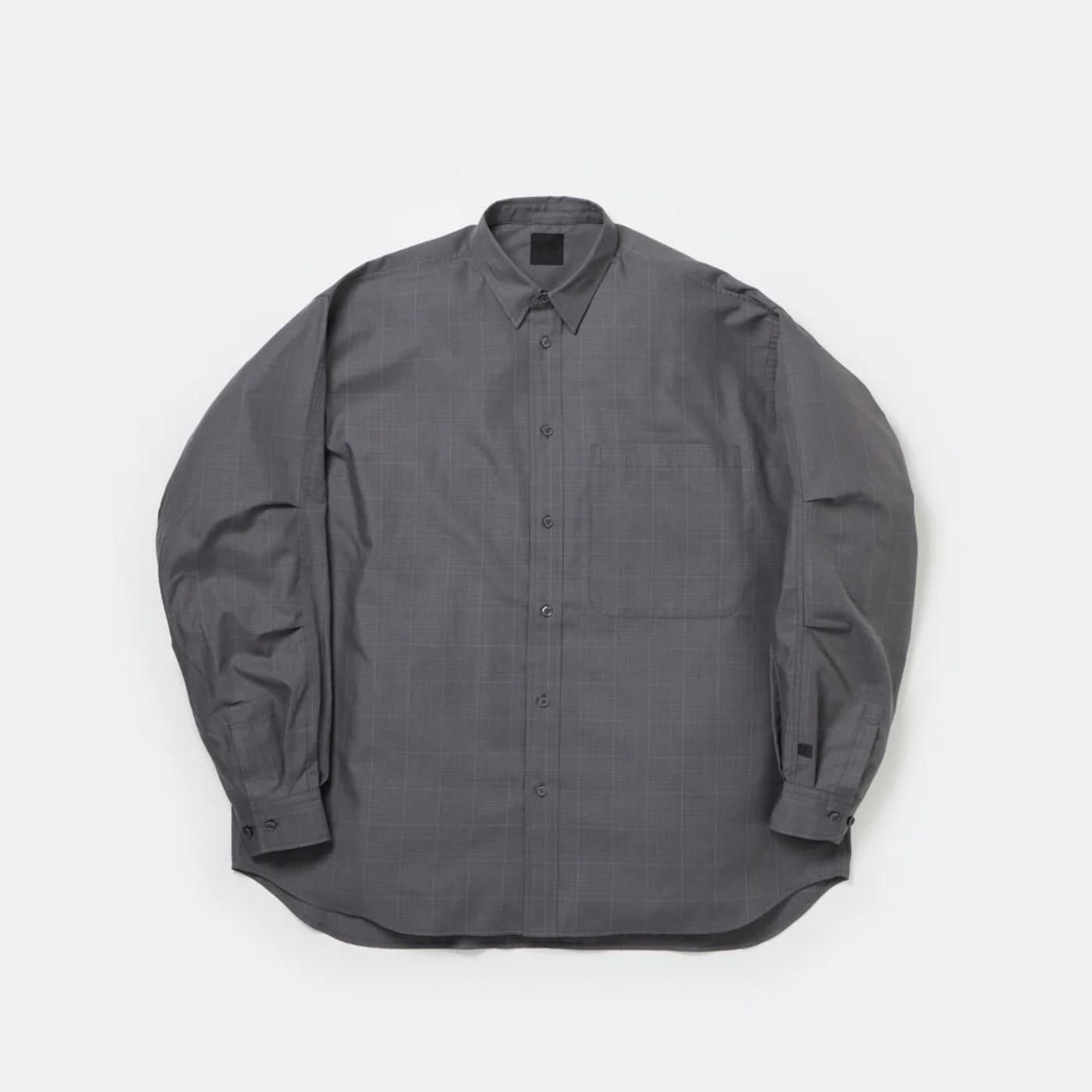 DAIWA PIER39 * BE-82025W TECH REGULAR COLLAR SHIRT L/S GLEN CHECK