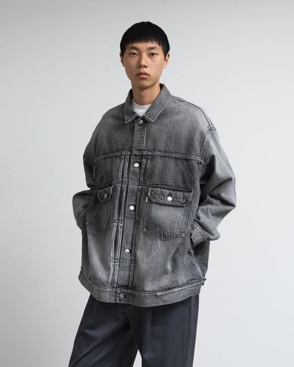 Graphpaper * Selvage Denim Jacket LIGHT FADE(2色展開) | public