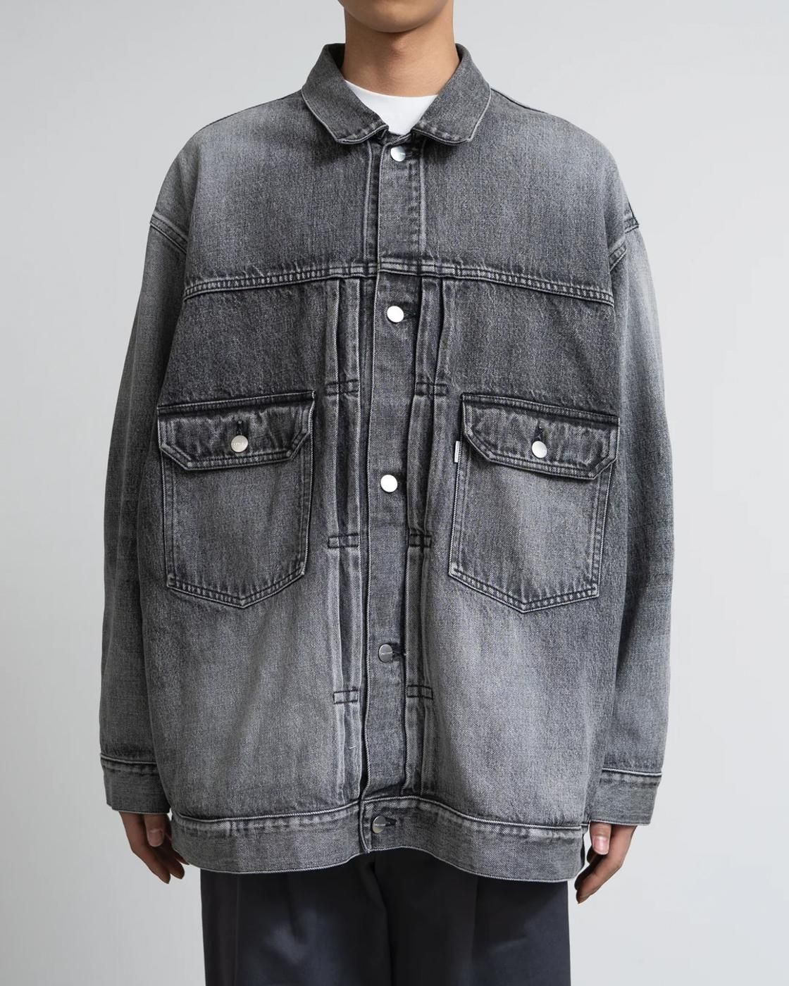 Graphpaper * Selvage Denim Jacket LIGHT FADE(2色展開) | public