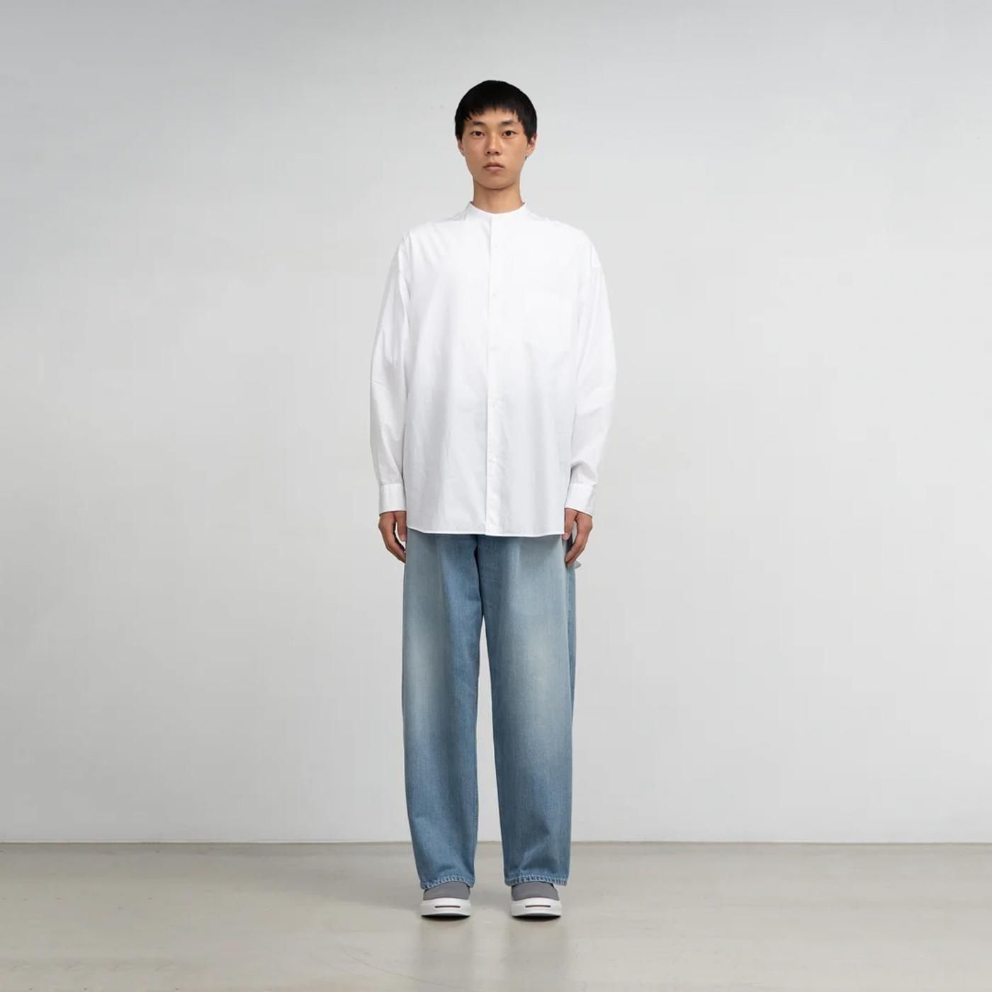 Graphpaper Two Tuck Tapered デニムパンツ ２ Graphpaper * Selvage Denim Two Tuck Tapered Pants LIGHT FADE