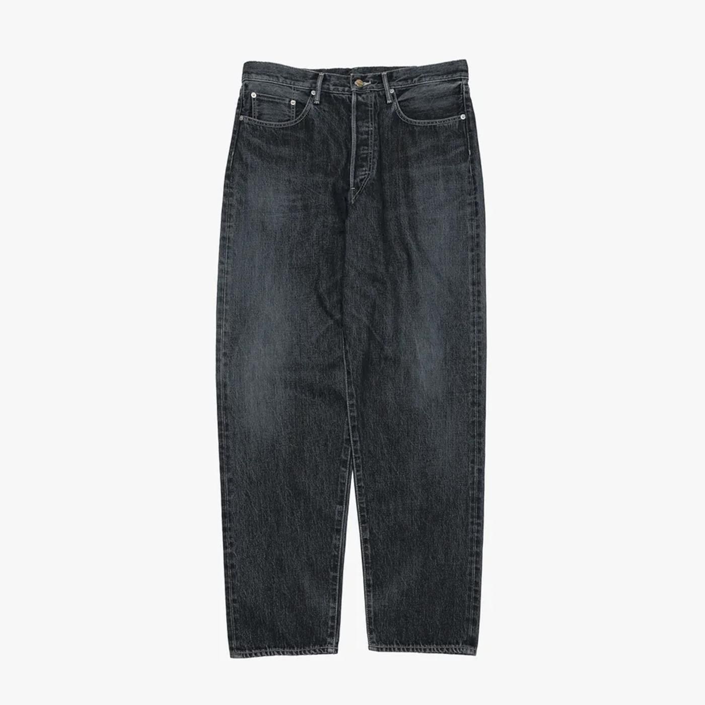 Graphpaper * Selvage Denim Five Pocket Tapered Pants DARK FADE(2色