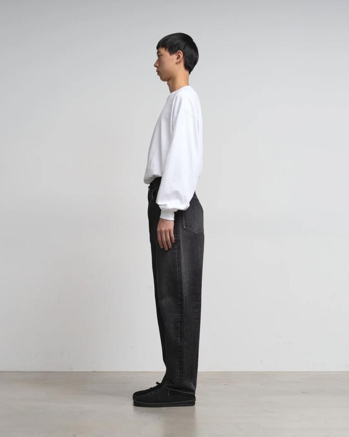 Graphpaper * Selvage Denim Five Pocket Tapered Pants DARK FADE(2色