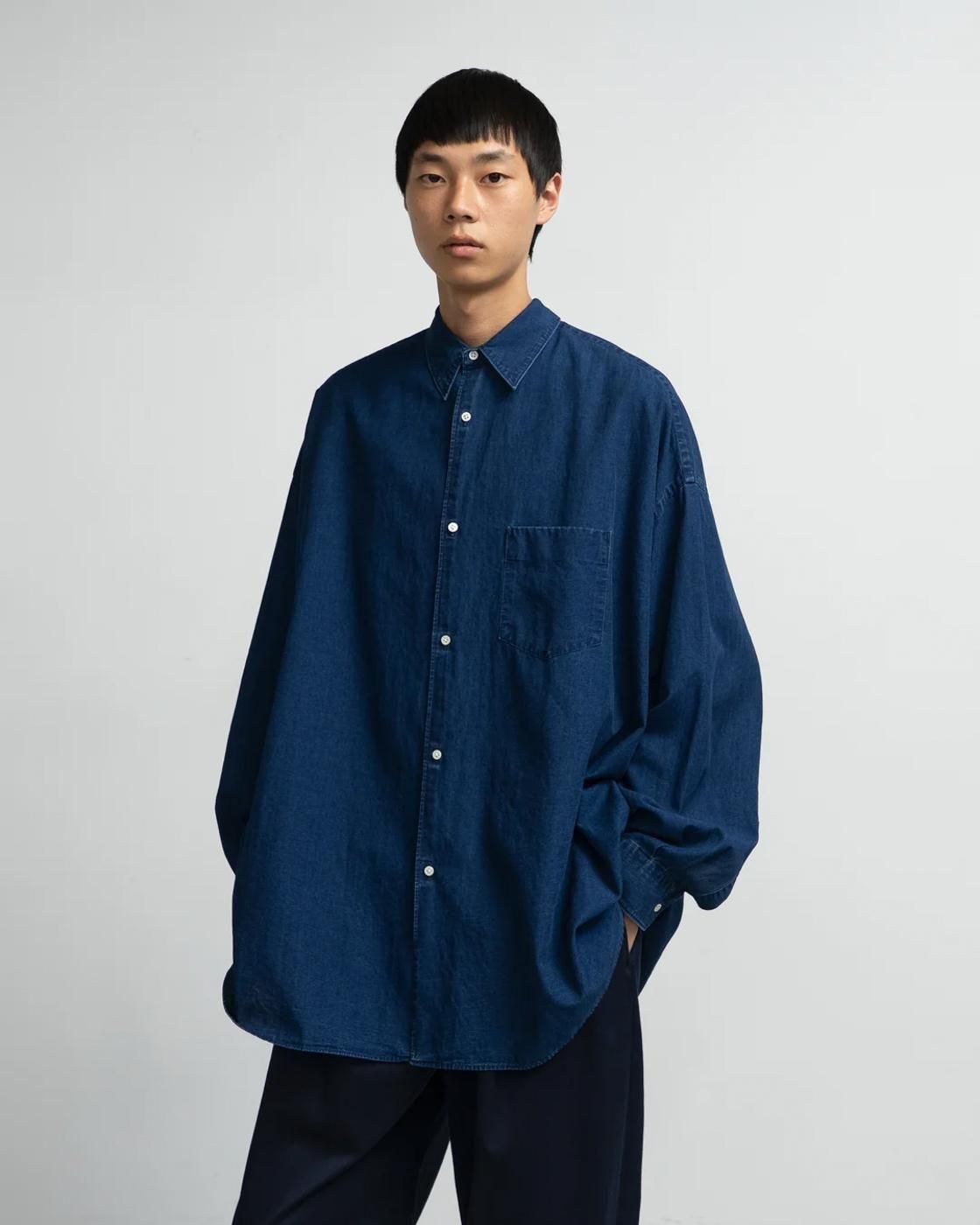 【Graphpaper】25SS グラデーションシャツ Graphpaper】25SS グラデーションシャツ