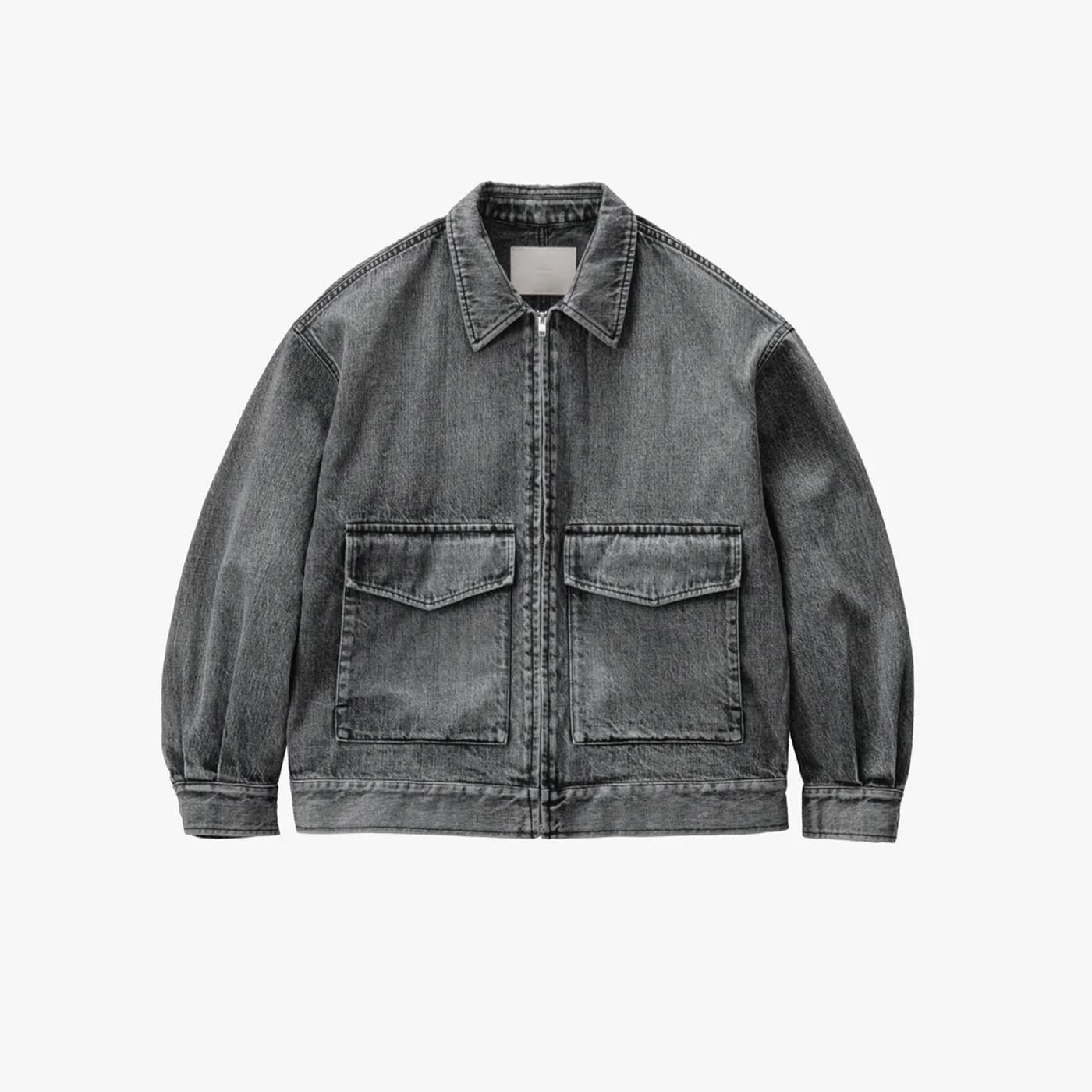 Graphpaper * Selvage Denim Zip Jacket LIGHT FADE (2Ÿ)