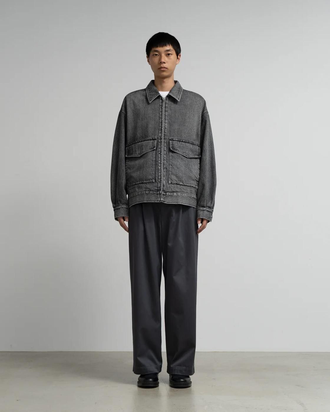 Graphpaper * Selvage Denim Zip Jacket LIGHT FADE (2Ÿ)