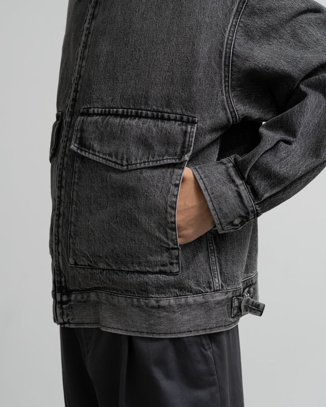Graphpaper * Selvage Denim Zip Jacket LIGHT FADE (2Ÿ)