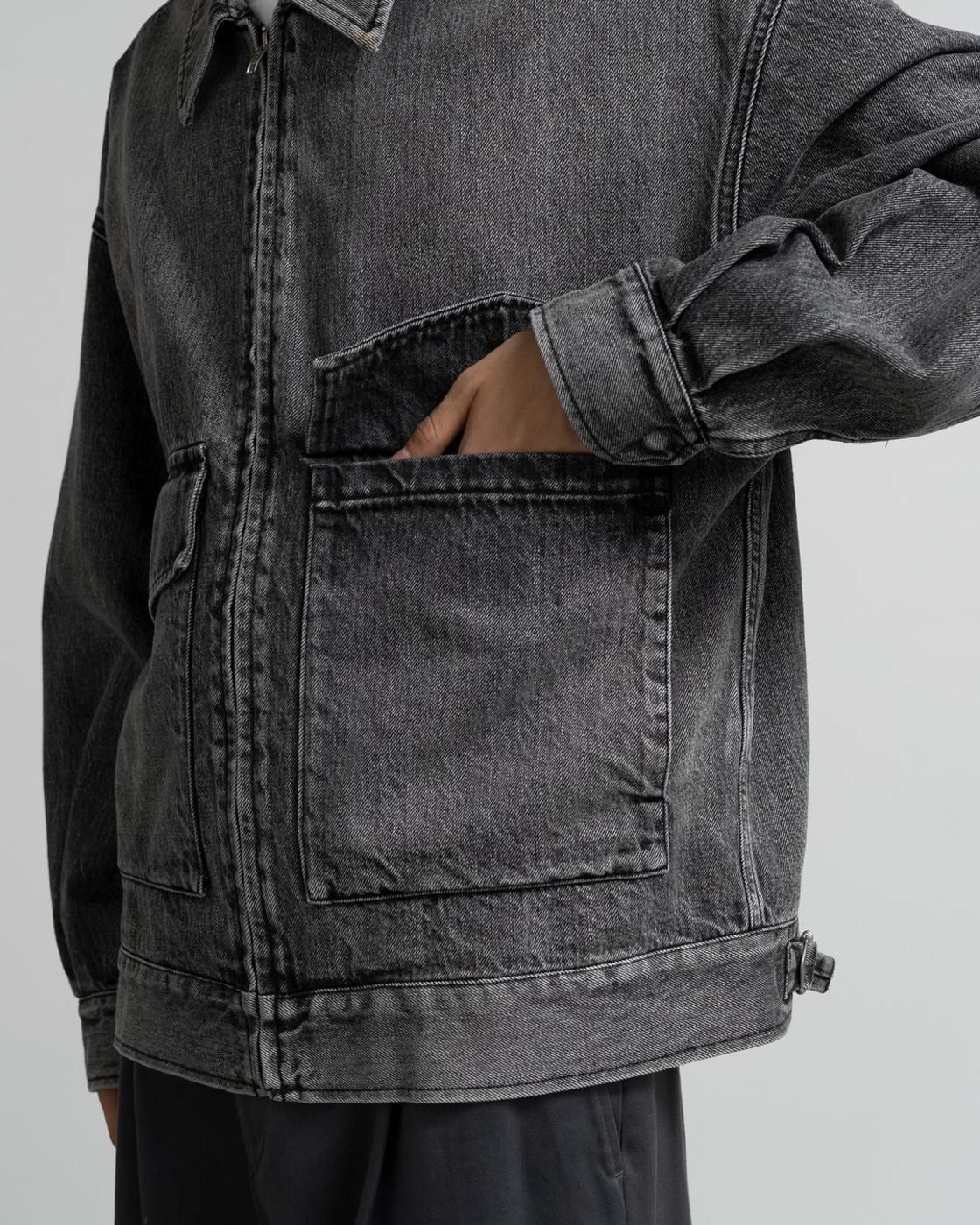 Graphpaper * Selvage Denim Zip Jacket LIGHT FADE (2Ÿ)