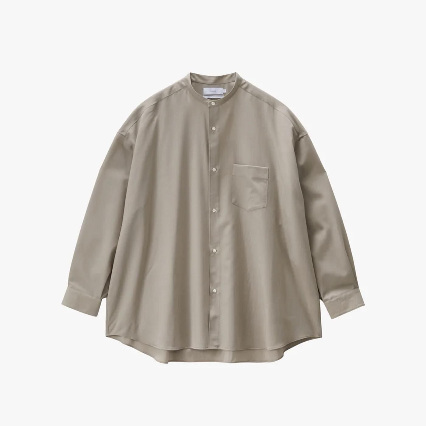 ジャケット・アウター tech long sleeve band collar shirt DAIWA PIER39 (ダイワピア39) TECH BAND COLLAR SHIRTS L/S