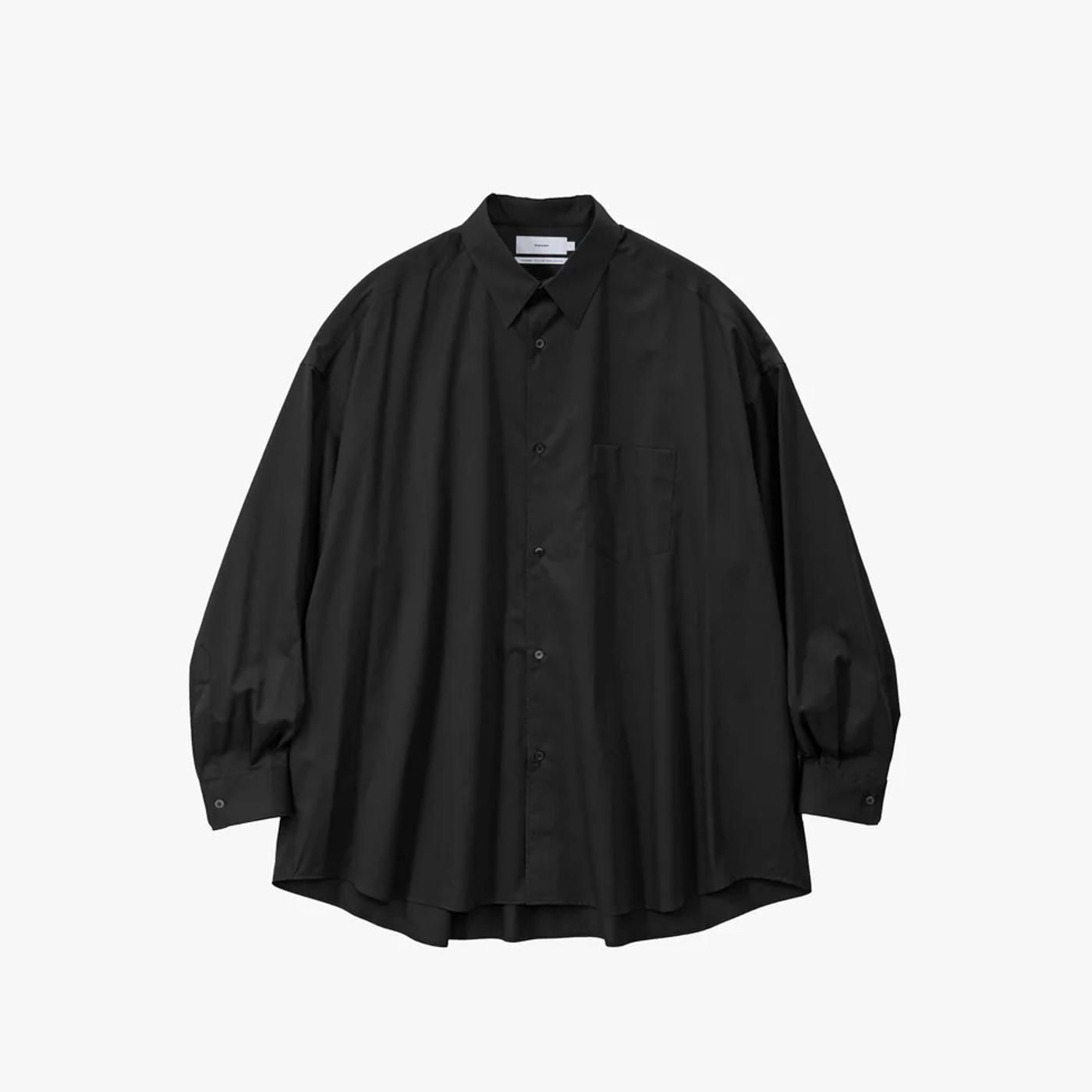 Graphpaper * GM253-50180 Silicon Poplin Oversized Regular Collar Shirt(3Ÿ)