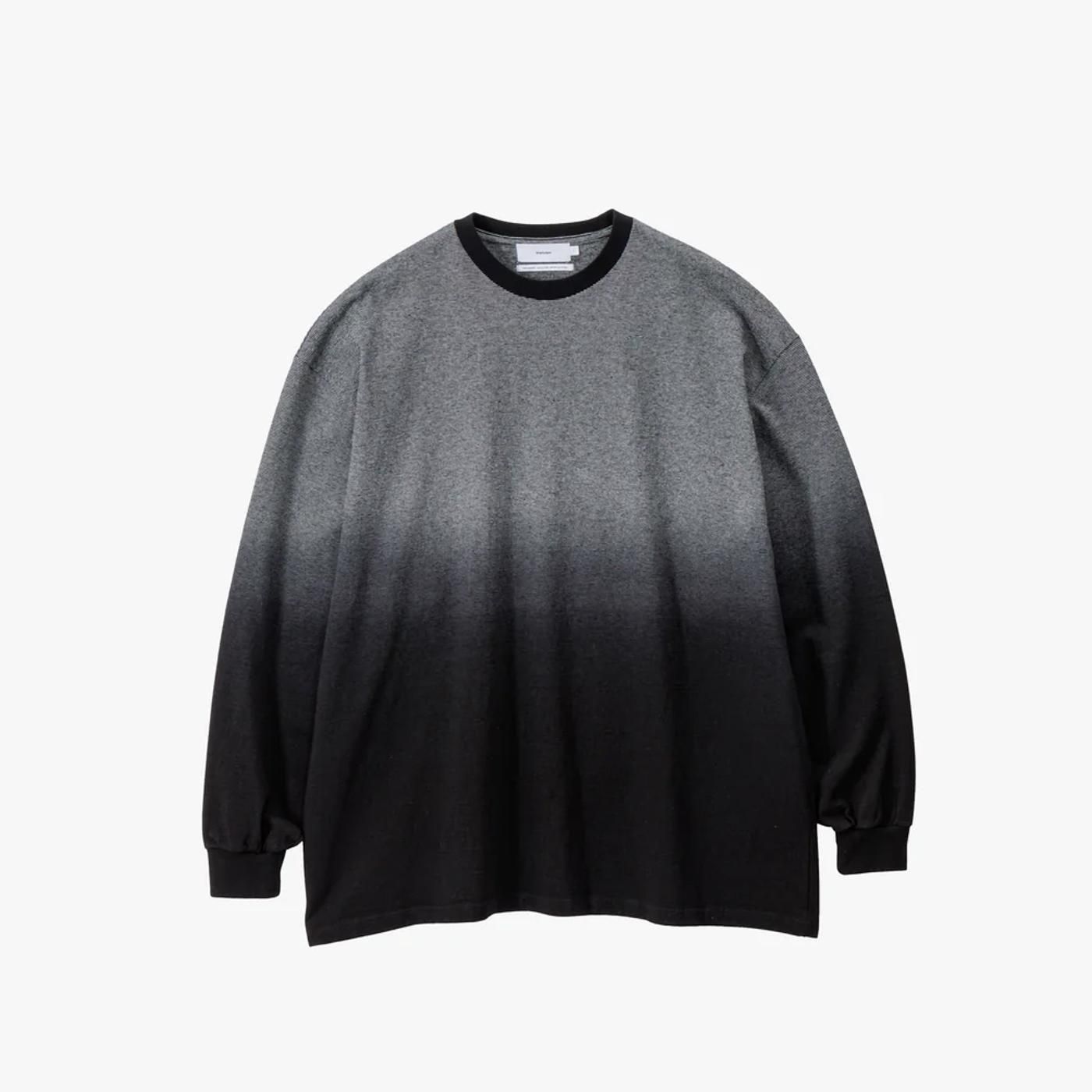 【Mサイズ】SOL - Border L/S Tee (GRAY&RED) Hazy Border L/S T-SH | MINEDENIM(マインデニム) / トップス