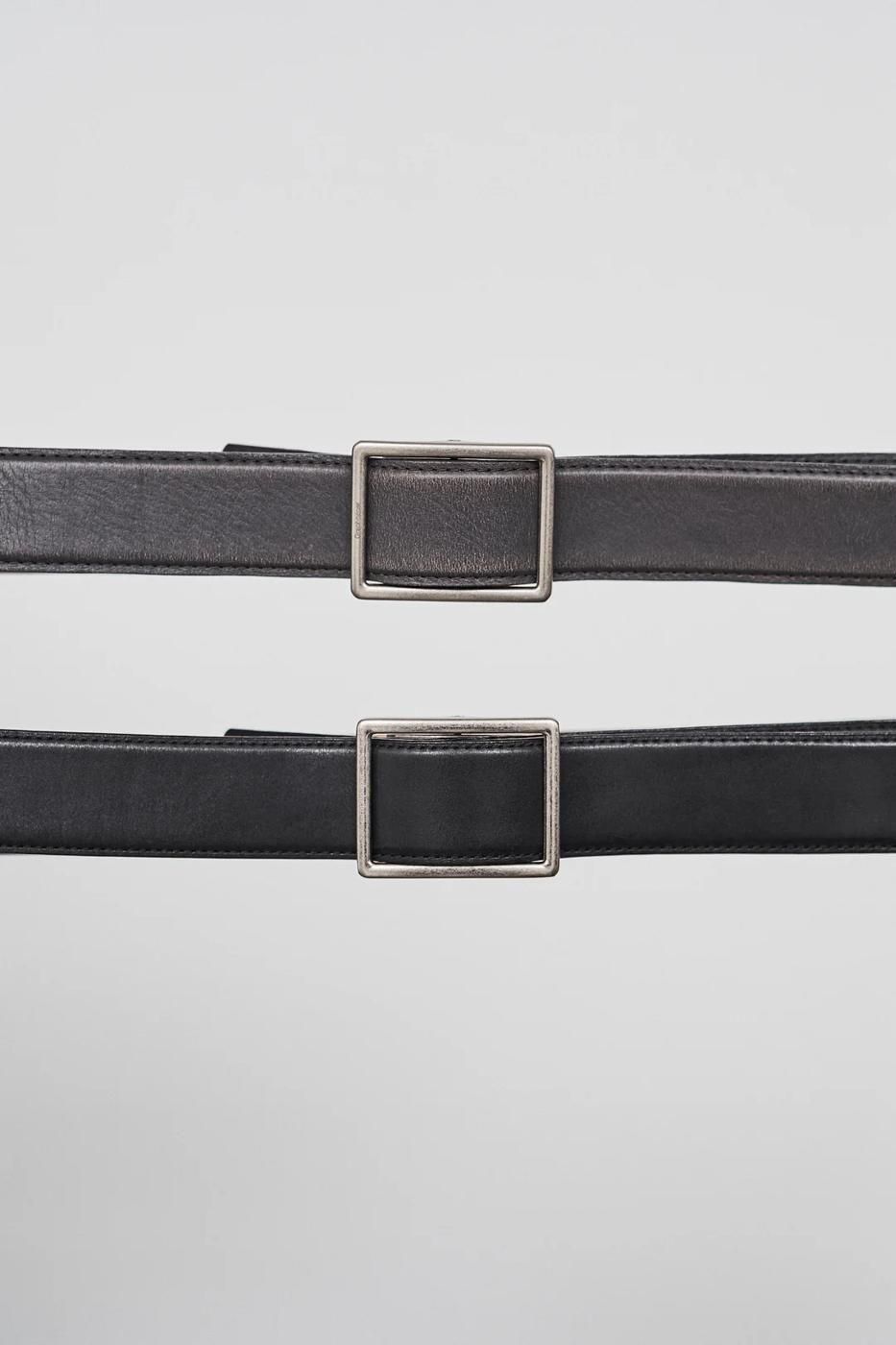 Graphpaper * Holeless Leather Classic Belt(2Ÿ)