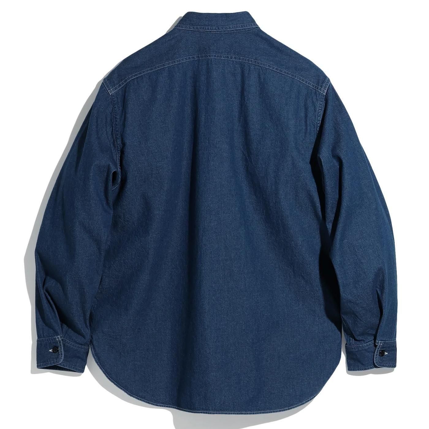 FOUNDOUR * FD252003 DENIM WORK SHIRT * OneWash