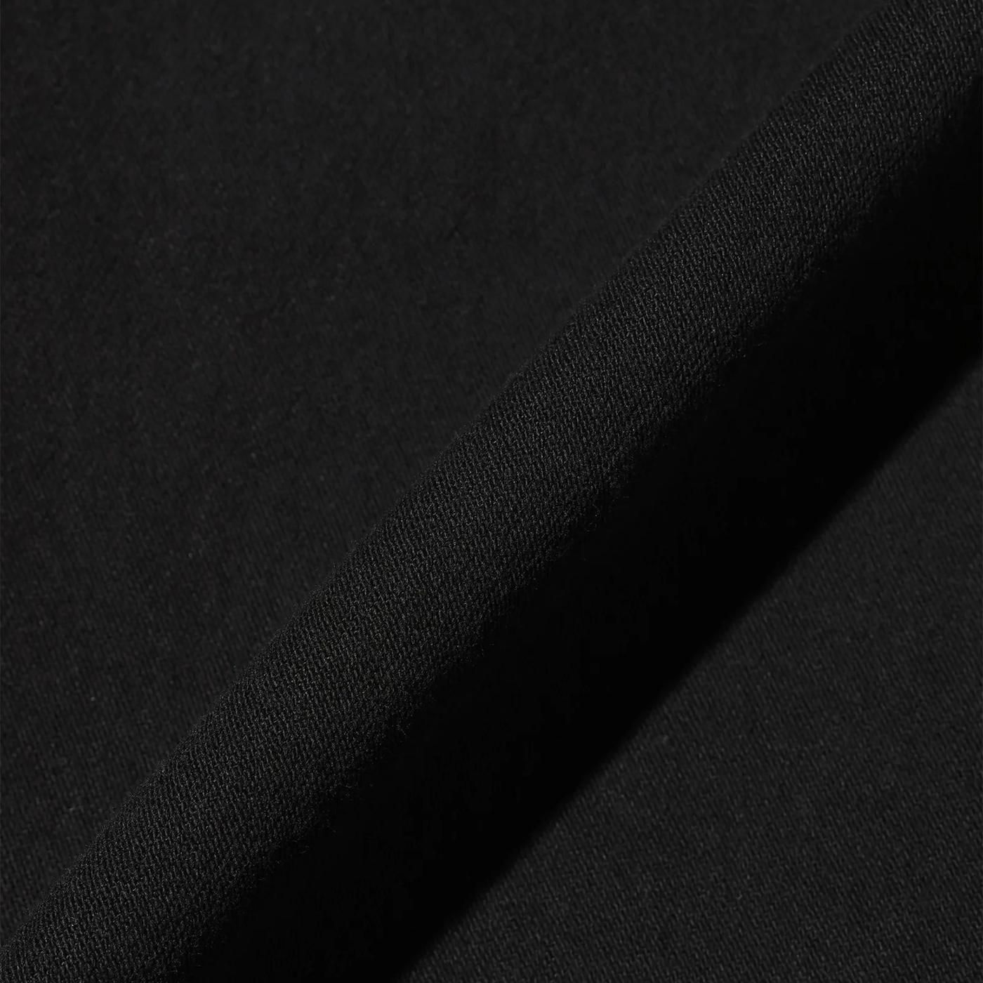 FOUNDOUR * FD252023 BLACK DYED DENIM SHIRT * Black