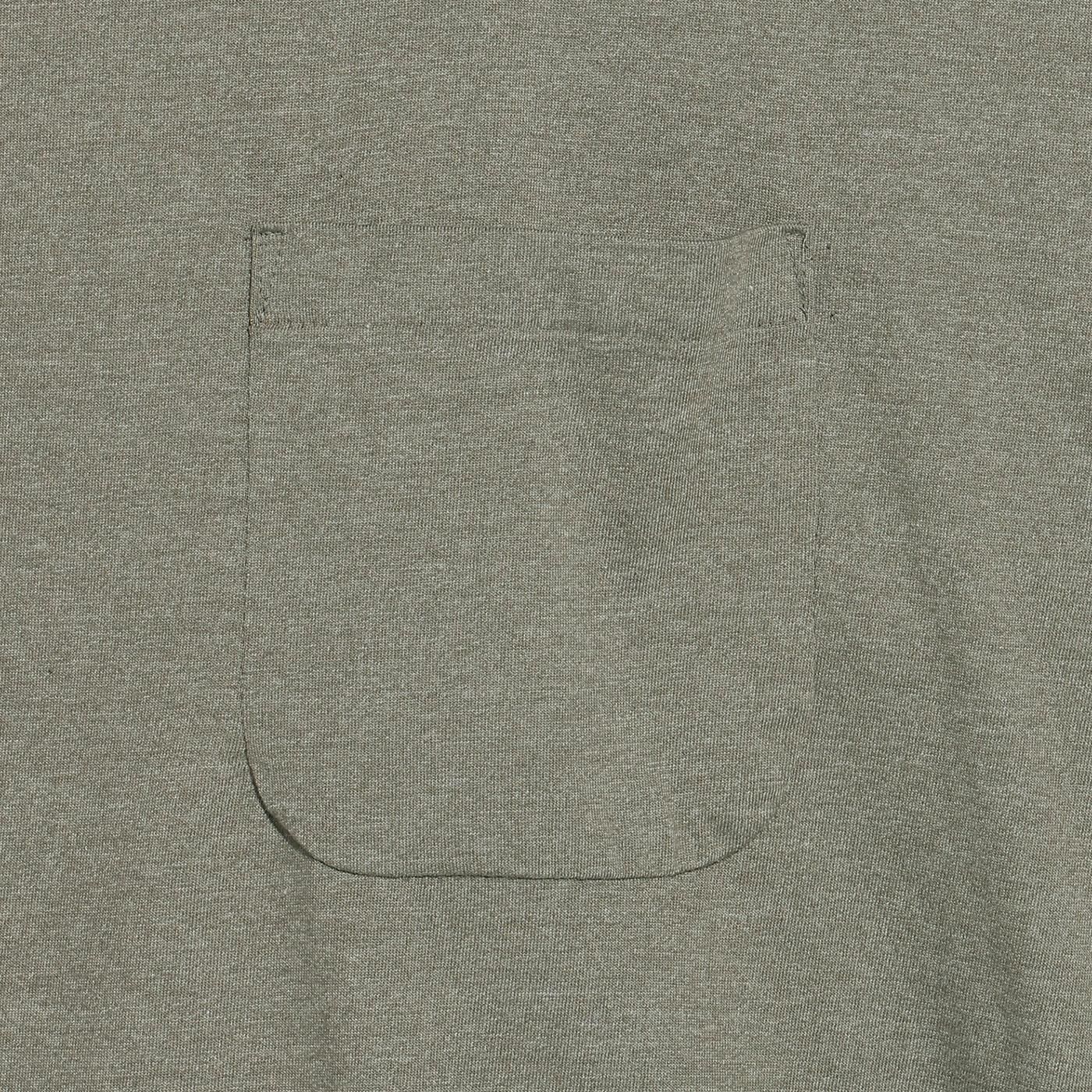 FOUNDOUR * FD252005 LONG SLEEVE POCKET TEE SHIRT(6Ÿ)