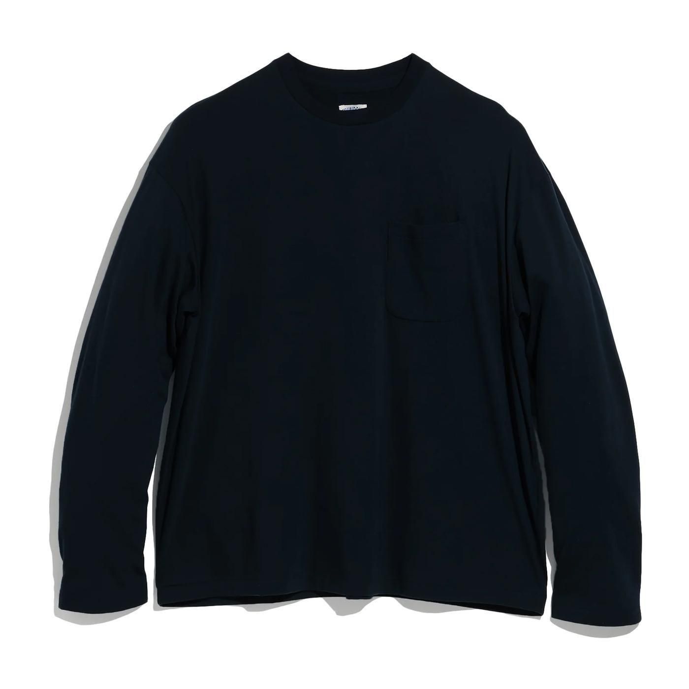 FOUNDOUR * FD252005 LONG SLEEVE POCKET TEE SHIRT(6Ÿ)