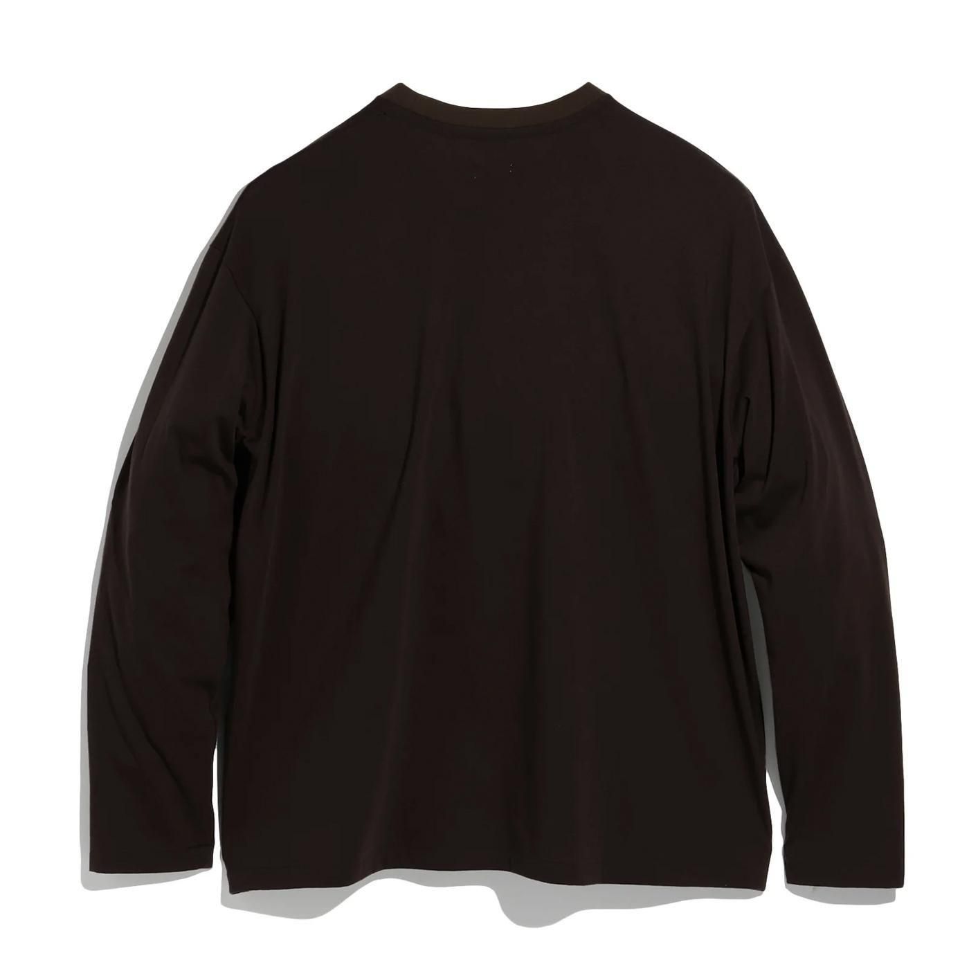 FOUNDOUR * FD252005 LONG SLEEVE POCKET TEE SHIRT(6Ÿ)