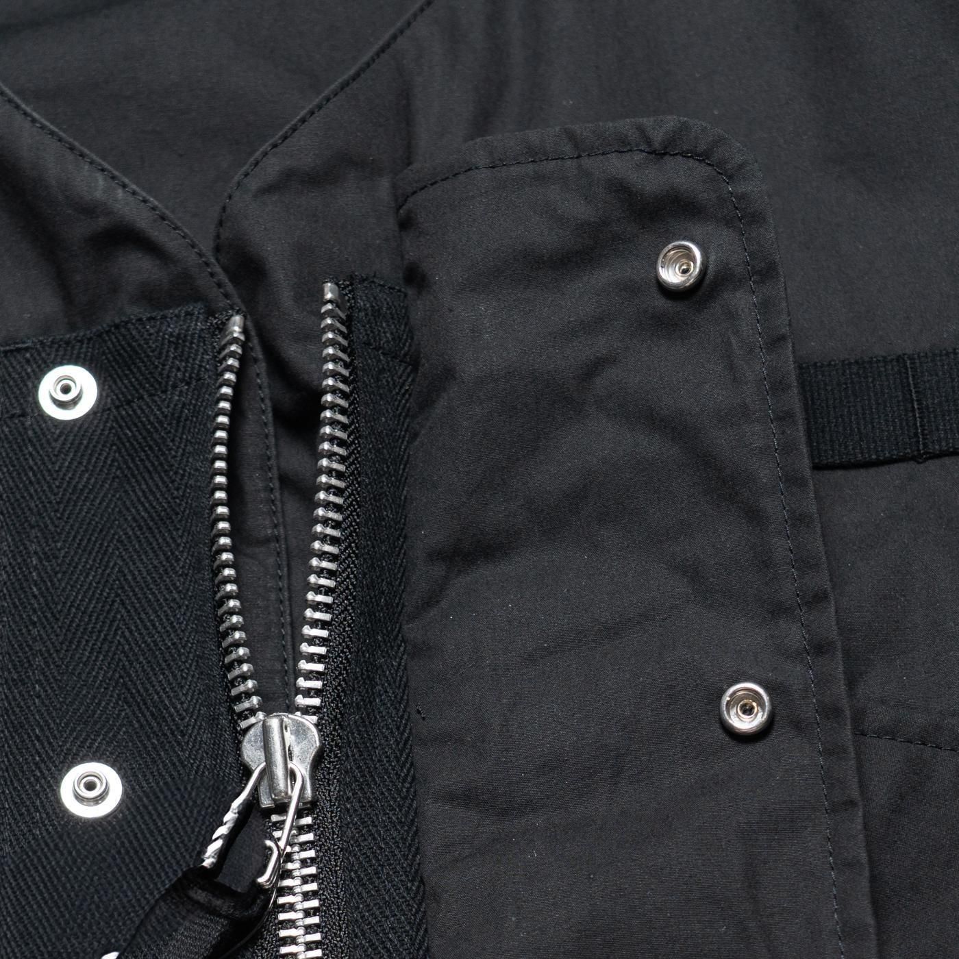 COMME des GARCONS HOMME * HP-V001 Cotton Weather Cloth Vest * Black