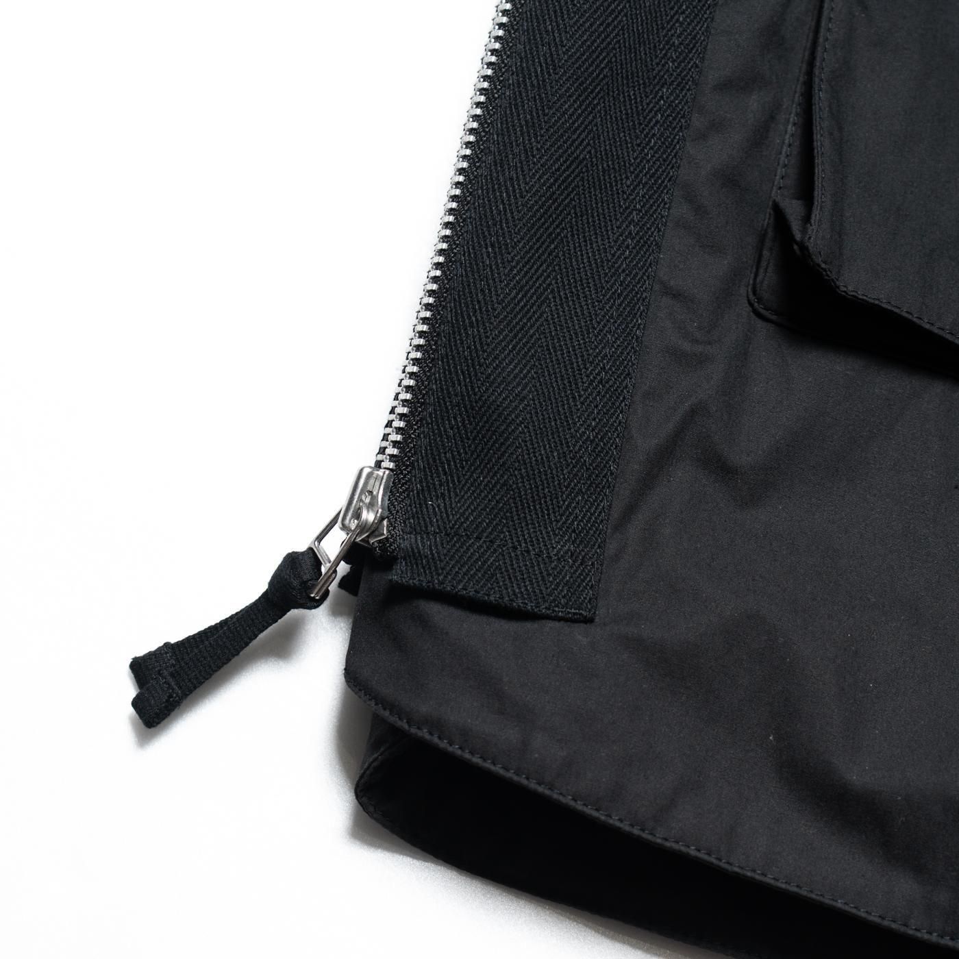 COMME des GARCONS HOMME * HP-V001 Cotton Weather Cloth Vest * Black