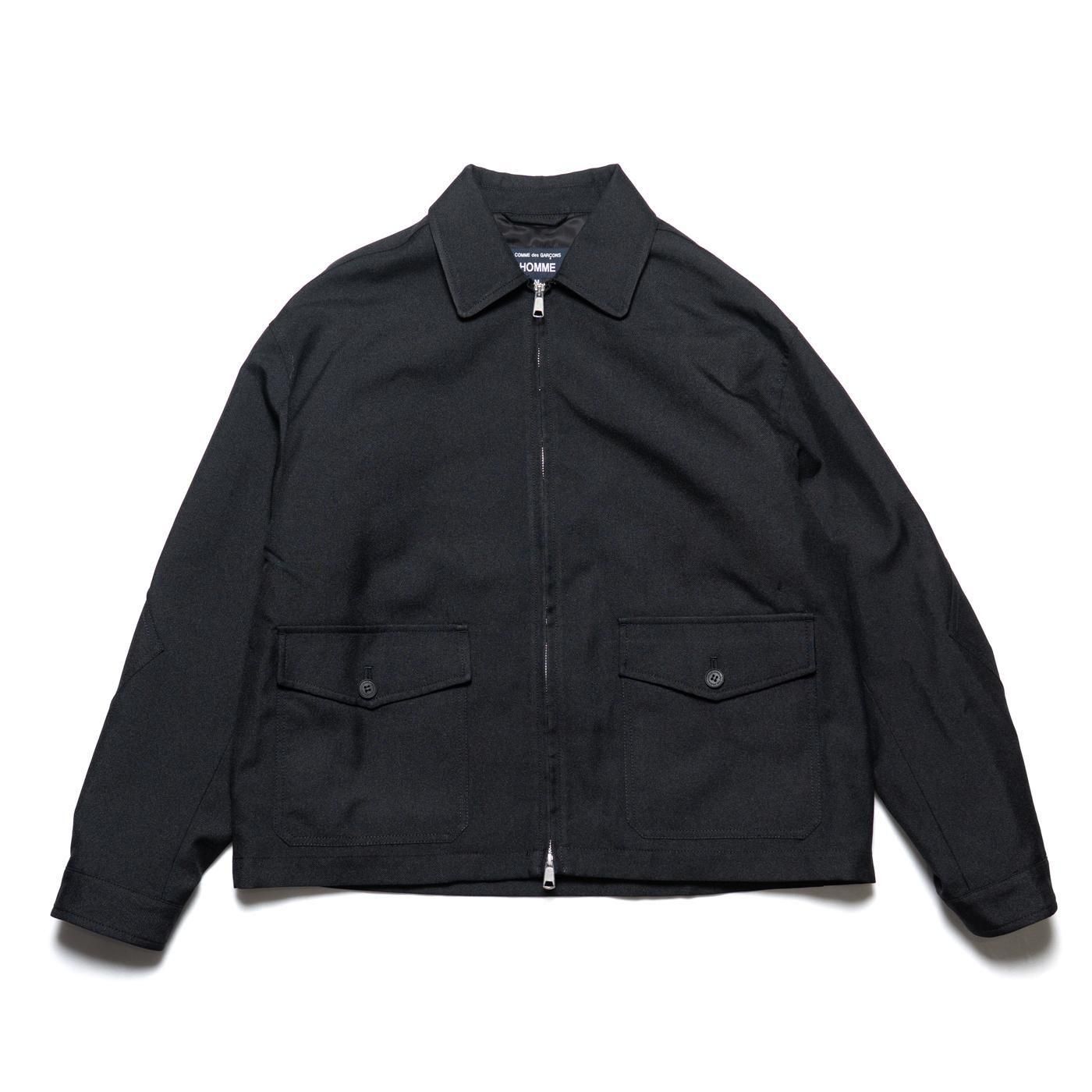 COMME des GARCONS HOMME * HP-J006 Polyester Sarge Zip Up